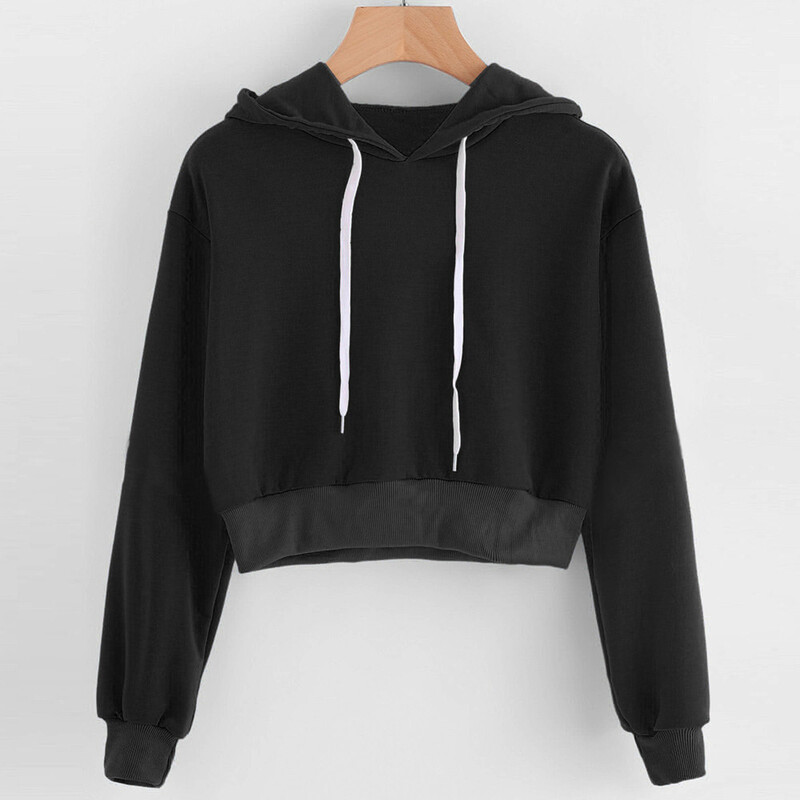 Modne majice s kapuljačom s printom umjetnih trepavica Ženske Harajuku puloveri Šminka Hipster grafičke majice s kapuljačom Ženske kratke majice s kapuljačom