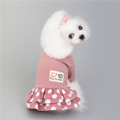 2021 haine de lux de designer pentru câini rochie pentru câini de talie mică, bumbac, haine de vară pentru câini, pentru fete, chihuahua, haine pentru buldog francez