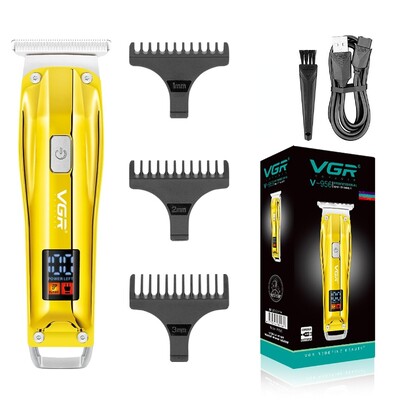 VGR Mašina za šišanje Električna mašina za šišanje Bežična mašina za šišanje Punjivi trimer za kosu Prijenosni trimer za muškarce V-956
