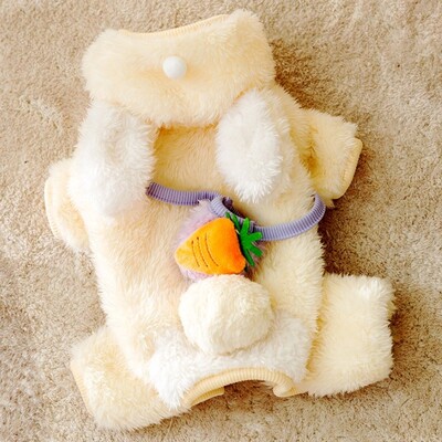 Zimski topli kombinezoni za pse Mekani kombinezoni za kućne ljubimce Modne pidžame za štene Slatki jednobojni kombinezoni za mačke Kostimi za psa čivave francuskog buldoga