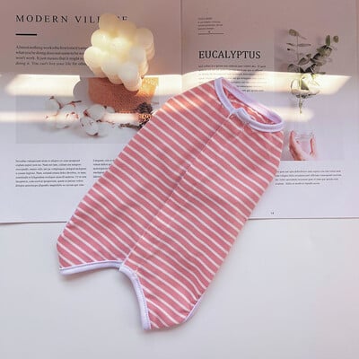 Prozračni kućni ljubimci Prugasti kombinezoni za pse Bojanje kravata Odjeća za mačke Sterilizacija Odijelo za životinje za sva godišnja doba Postoperativna odjeća za pse