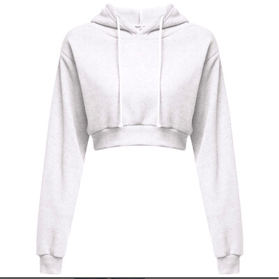 Nova modna ženska majica s kapuljačom, kratki kaput, sportski pulover, majice s kapuljačom, ženska jesensko-zimska odjeća, kratki gornji dio, majica s kapuljačom