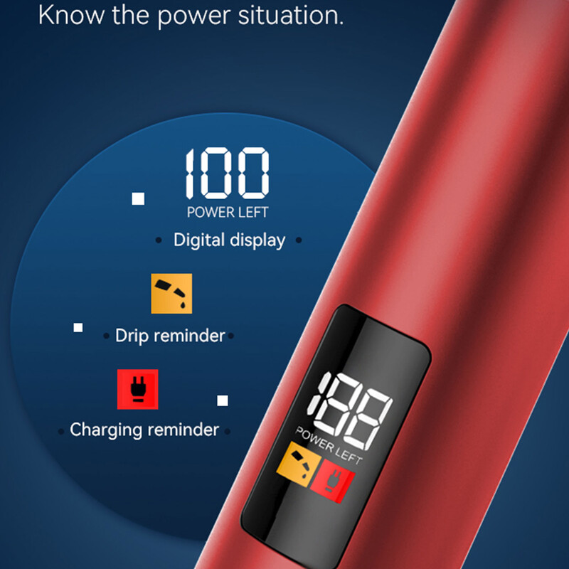 Originalna Kemei vodootporna bežična brijačka oštrica trimera za kosu Can Be Zero Men Snažni električni trimer za bradu Stroj za šišanje kose