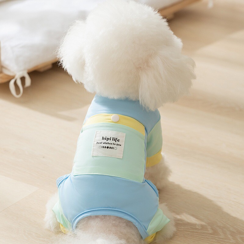 Ljetna odjeća za pse Teddy Bichon Zaštita od sunca Četveronožne odjeće Puppy Outing Odjeća koja blokira boje Mekani kombinezoni za kućne ljubimce