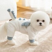 Zimska odjeća za pse Slatko transformacijsko odijelo Pas za kućne ljubimce Dinosaurus Pulover Teddy Plišana četveronožna odjeća Odjeća za kućne ljubimce Noć vještica 2023.