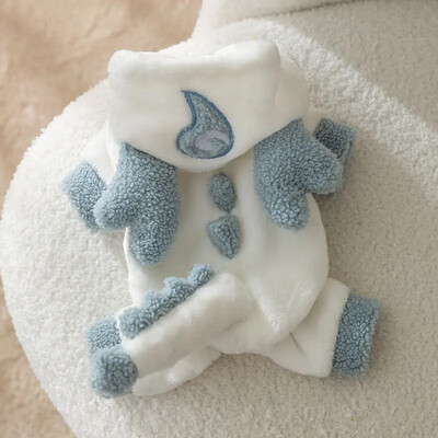 Zimska odjeća za pse Slatko transformacijsko odijelo Pas za kućne ljubimce Dinosaurus Pulover Teddy Plišana četveronožna odjeća Odjeća za kućne ljubimce Noć vještica 2023.