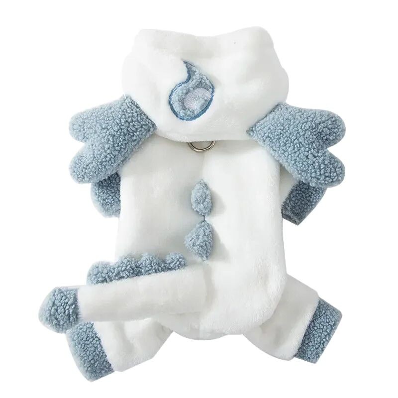 Zimska odjeća za pse Slatko transformacijsko odijelo Pas za kućne ljubimce Dinosaurus Pulover Teddy Plišana četveronožna odjeća Odjeća za kućne ljubimce Noć vještica 2023.