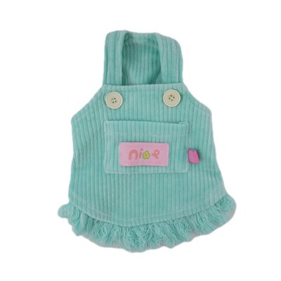 Pas Hlače s remenima od samta za kućne ljubimce Suknja s remenima za kućne ljubimce Odjeća za kućne ljubimce Jesen Zima Šnaucer Medvjedi Maltezer Mali pas Četveronožne hlače s remenima