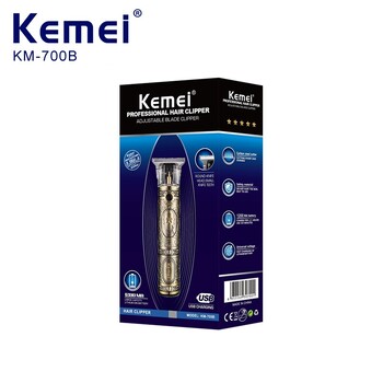 Kemei Professional Electric Hair Clipper Precision Beard Trimmer Retro Relief επαναφορτιζόμενη λαδιού κεφαλής ψαλίδα ώθησης KM-700B