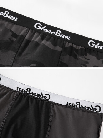 GlareBan Марка Camo Boxer за мъже Гащи Бельо Мъжки и долни гащи Homme Луксозен комплект Shorts Boxer Slip Kit 2024 Секси