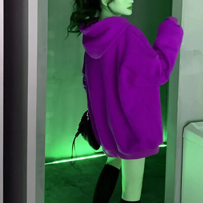 2024 vabaaja kapuutsiga kapuutsiga jaapani tüdrukute tudengimoodsad pusad Paksud kevadsügised Harajuku lahtised kapuutsiga trikoopüksid