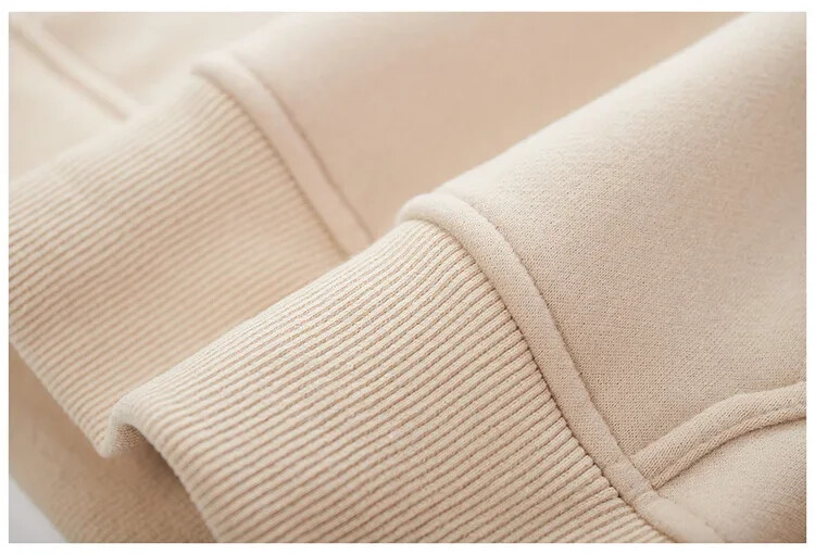 2024 vabaaja kapuutsiga kapuutsiga jaapani tüdrukute tudengimoodsad pusad Paksud kevadsügised Harajuku lahtised kapuutsiga trikoopüksid