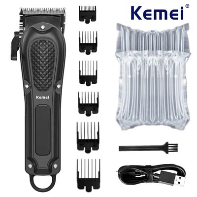 Kemei KM-1071 električni aparat za šišanje s USB punjenjem bežični trimer za bradu muški snažan električni aparat za šišanje