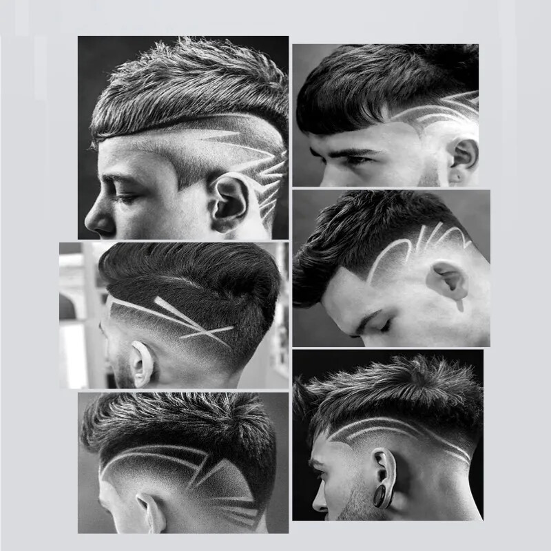 Kemei KM-1071 električni aparat za šišanje s USB punjenjem bežični trimer za bradu muški snažan električni aparat za šišanje