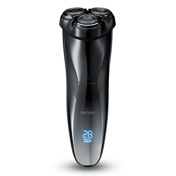 ENCHEN Electric Shaver 3D Blackstone 3 IPX7 Αδιάβροχο ξυράφι υγρό και στεγνό Διπλής χρήσης Προσώπου Beard Μπαταρία Ψηφιακή οθόνη για άνδρες