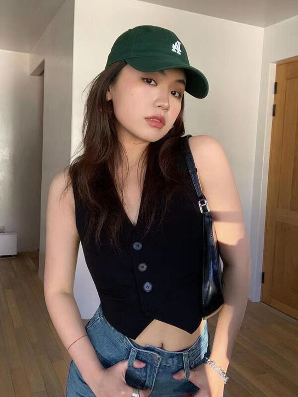 Vestid Naiste Kevad Retro Kontori Daami Mugav Trendikas V-kaelus Soliidne Kõik sobivad Lihtne Korea stiil Elegantne Disain Fit Vaba aeg