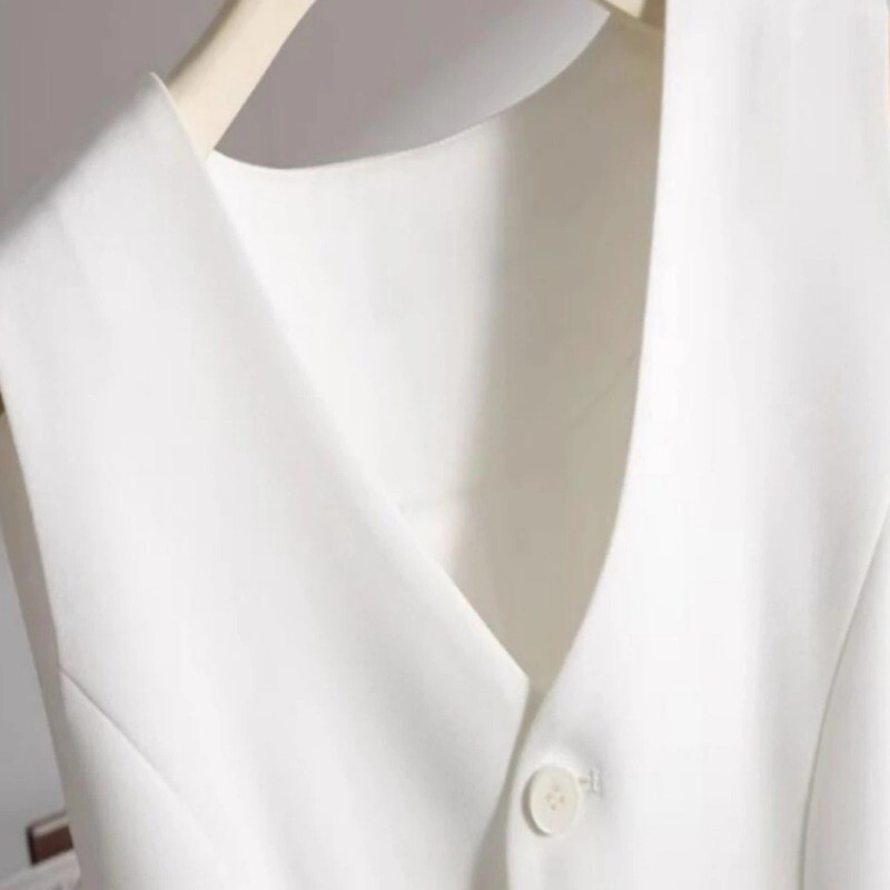 Ženski prsluci Slojeviti Slim Fit Chic Trendy Ljeto Jednobojni Harajuku korejska moda Uredska dama Popularni profesionalni stil