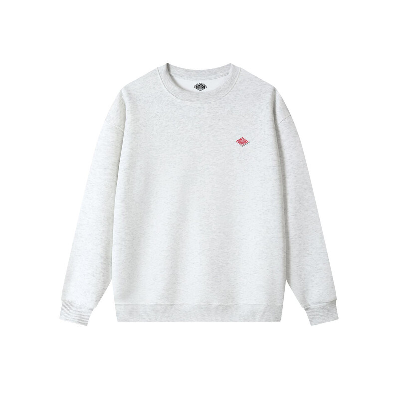 Proljetna tanka trenirka Muška/Ženska Same Minimalistički vez Pamuk O-izreza Dugih rukava Široka Trenirka Široka Udobna