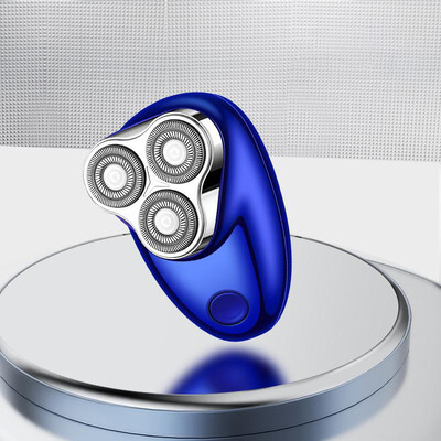 Μίνι ηλεκτρική ξυριστική μηχανή για άνδρες Φορητό μαχαίρι γενειάδας TYPE-C Ξυριστικές τρίχες φόρτισης Ξυράφι προσώπου με ψηφιακή οθόνη ισχύος