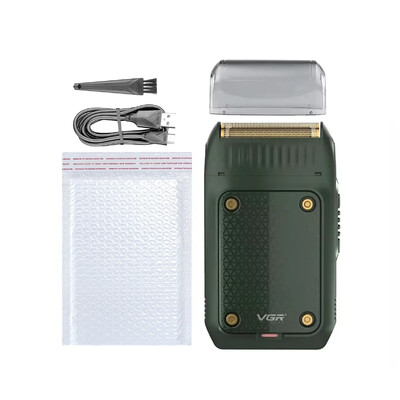 Самобръсначка VGR Акумулаторна професионална машина за бръснене Електрическа самобръсначка Преносими самобръсначки с алуминиево фолио за мъже V-353