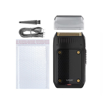 Самобръсначка VGR Акумулаторна професионална машина за бръснене Електрическа самобръсначка Преносими самобръсначки с алуминиево фолио за мъже V-353