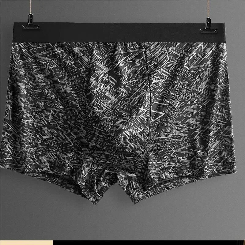 Suures suuruses aluspüksid meeste bokserid poiste aluspüksid hingavad isikupära trend mugavad nahasõbralikud bokserid pea