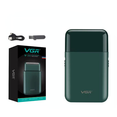 VGR brijač Prijenosni električni putni brijač Mini profesionalni aparat za brijanje Punjivi trimer za bradu za muškarce Brijač V-390