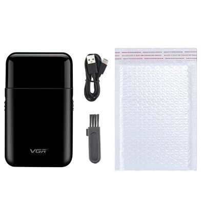 VGR brijač Prijenosni električni putni brijač Mini profesionalni aparat za brijanje Punjivi trimer za bradu za muškarce Brijač V-390