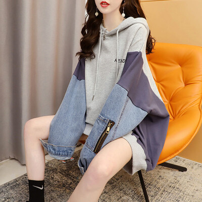 Φούτερ Anime Female Hooded Essentials Hoodie για γυναίκες Γραφικά κορεατικά τζιν μπουφάν Γυναικεία φθινοπωρινά Vintage ρούχα 2024