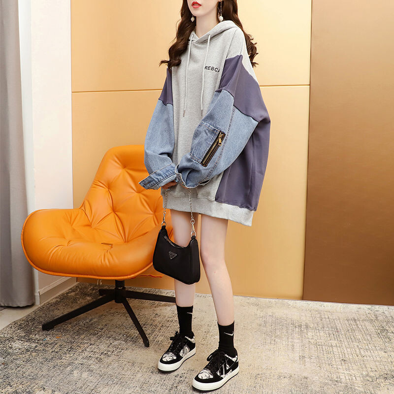 Φούτερ Anime Female Hooded Essentials Hoodie για γυναίκες Γραφικά κορεατικά τζιν μπουφάν Γυναικεία φθινοπωρινά Vintage ρούχα 2024