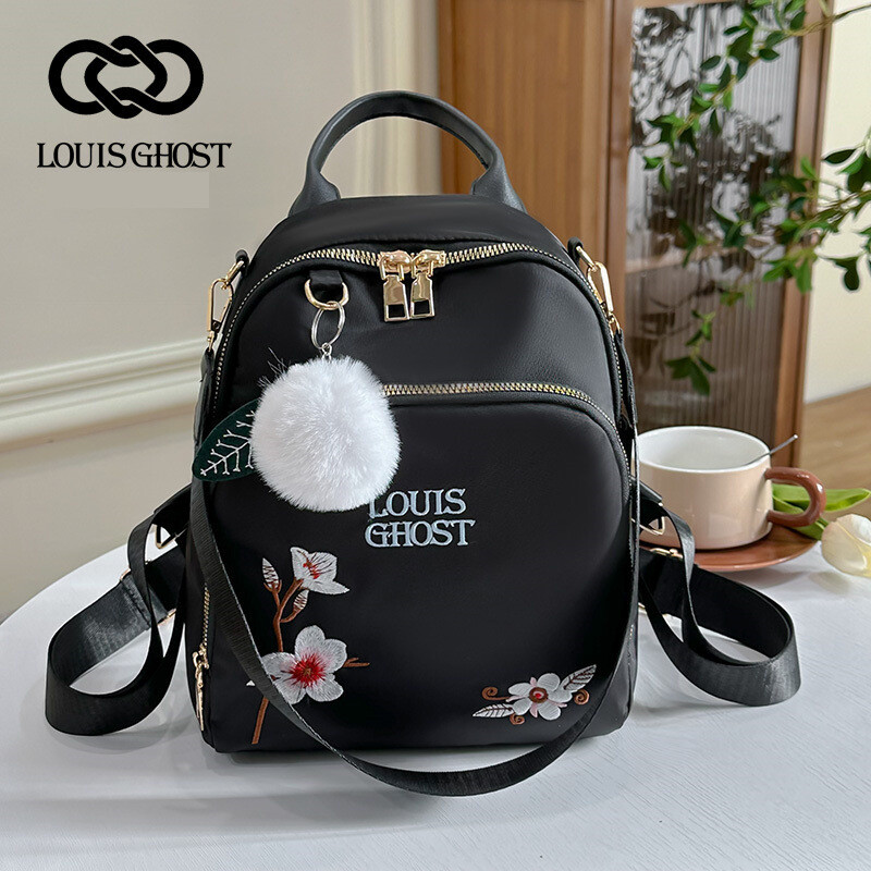 2023 г. Трансгранична нова бродирана раница от оксфордски плат Дамска модна ежедневна дамска чанта за пътуване в корейски стил