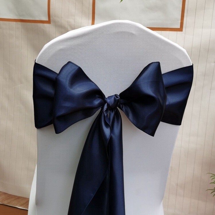 Облегалка на стол цвете пеперуда сватба хотел банкет празненство самозавързване покривало за стол облегалка на стол декоративна каишка сватбена сатенена лента