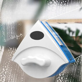 Magnetiline aknapuhastusvahend aknapuhastushari kahepoolse klaasipuhasti puhastustööriist kodu ja kõrghoone akende puhastamiseks