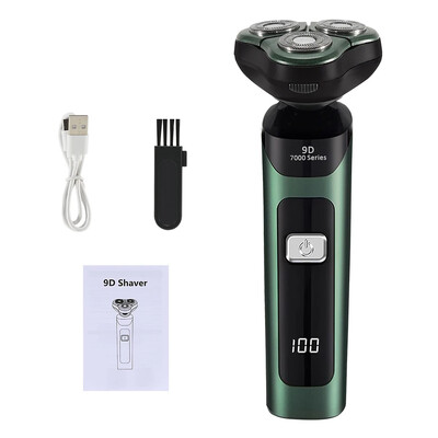 3D 4 в 1 електрическа самобръсначка за мъже Мултифункционална електрическа самобръсначка самобръсначка USB акумулаторна за кола Миещи се самобръсначки