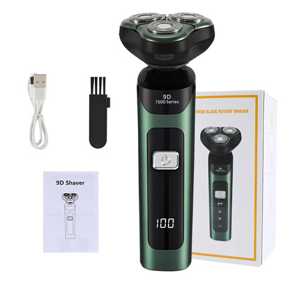 3D 4 в 1 електрическа самобръсначка за мъже Мултифункционална електрическа самобръсначка самобръсначка USB акумулаторна за кола Миещи се самобръсначки