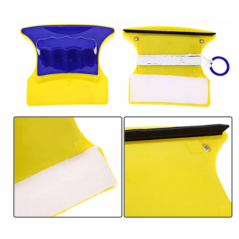 Magnetiline aknapuhastusklaas Prillid majapidamispuhastus akende puhastustööriistad koduklaasi magnetharja puhasti kaabits