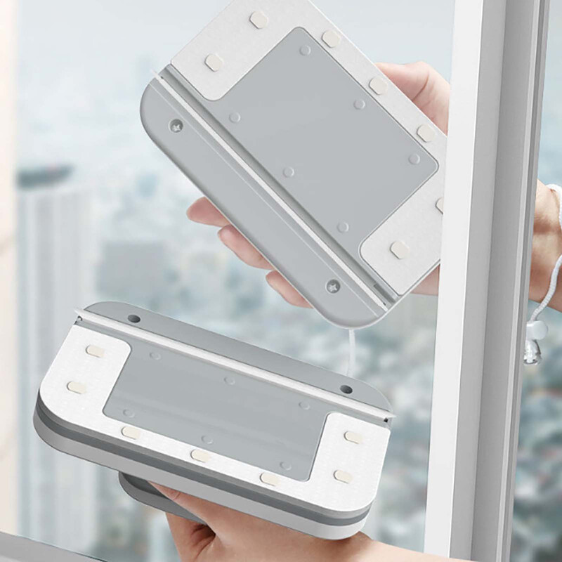 Magnetiline aknapuhastusvahend Kahepoolne aknapuhastushari Klaasipuhasti puhastusvahendid Välisaknapuhastusvahend kõrghoonetele