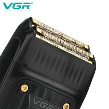 VGR Razor Professional Shaver Electric Beard Trimmer Ψηφιακή οθόνη Ξυράφι παλινδρομικό ξυράφι Επαναφορτιζόμενη ξυριστική μηχανή για τον άνδρα V-363