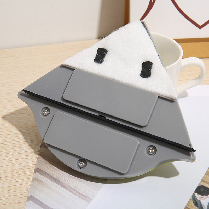 Magnetklaasipuhastusvahend Magnetklaasipuhasti aknapuhastusvahend Magnetklaasipuhastusvahend Kolmnurkne välimine magnetklaasipuhasti