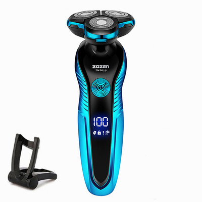Ηλεκτρική ξυριστική μηχανή ZOZEN Electric Razor Πλενόμενη επαναφορτιζόμενη κουρευτική μηχανή σώματος για ανδρικό κουρευτικό για γένια Wet Dry χρήση
