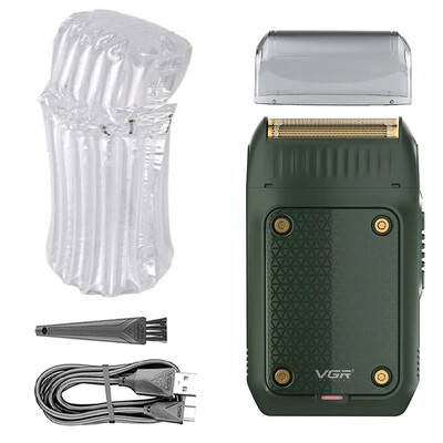 Оригинална VGR самобръсначка за мъже Професионална електрическа самобръсначка Преносим тример за брада Акумулаторна самобръсначка Машина за бръснене V-353