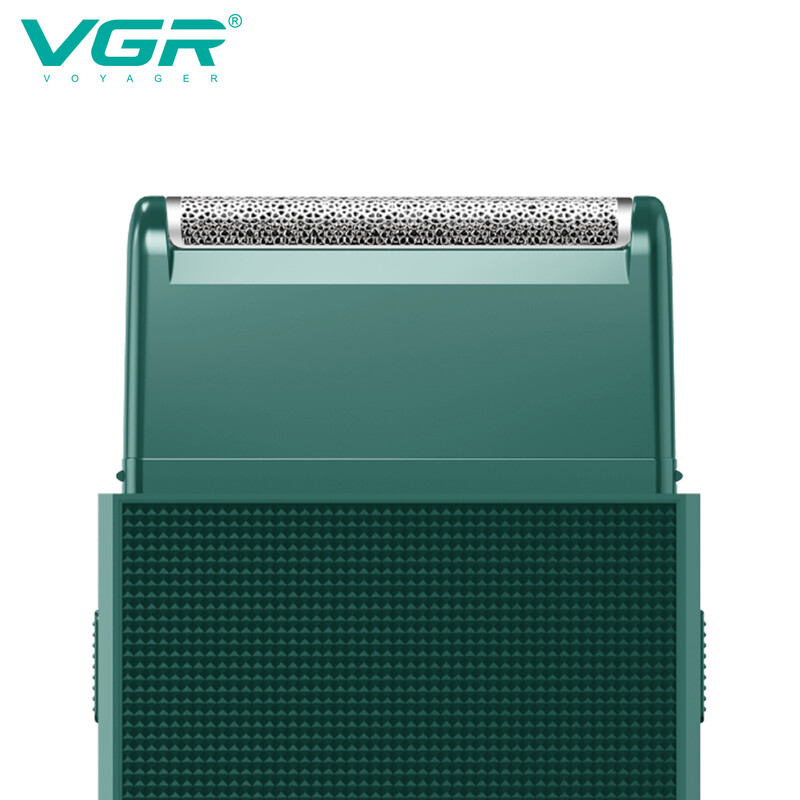 Самобръсначка VGR Професионални тримери за коса Акумулаторна машина за подстригване на брада Електрическа самобръсначка Самобръсначка с бутално движение Самобръсначка за мъже V-376