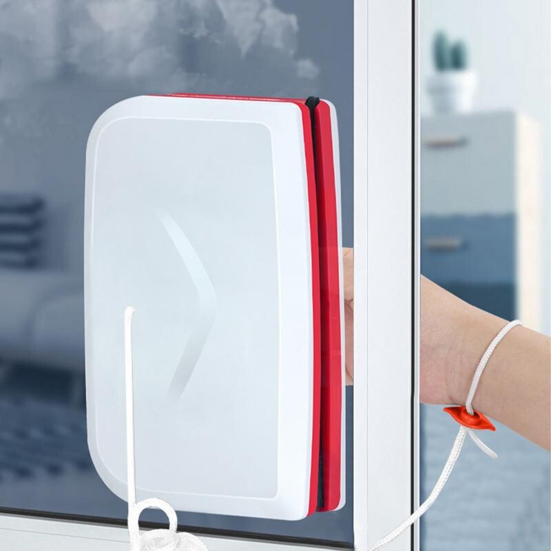 Magnetiline aknapesuri ristkülikukujuline kahepoolne aknahari, klaasi laia käepidemega aknapuhastusvahendid majapidamises