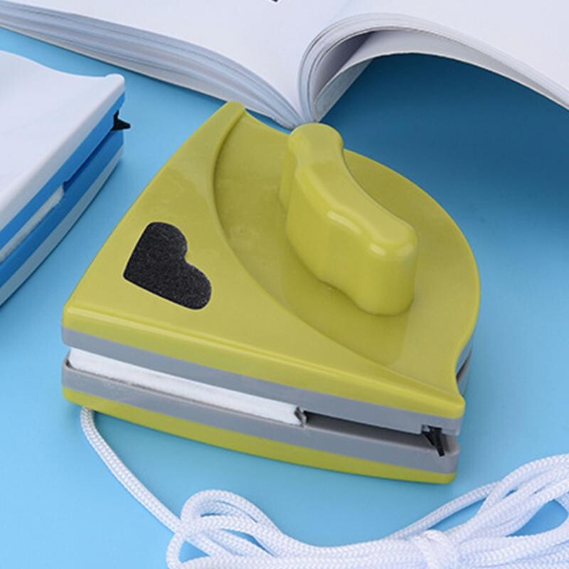 Dvipusis magnetinis langų valytuvo stiklo valymo šepetys Įrankiai Magnetinis langų valiklis Buitinis trikampis valymo šepetys