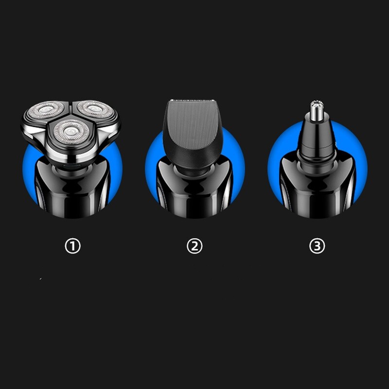 Електрическа самобръсначка за мъже Електрическа самобръсначка за мъже Акумулаторна самобръсначка за мокро сухо бръснач Изскачащ тример Водоустойчива безжична преносима самобръсначка