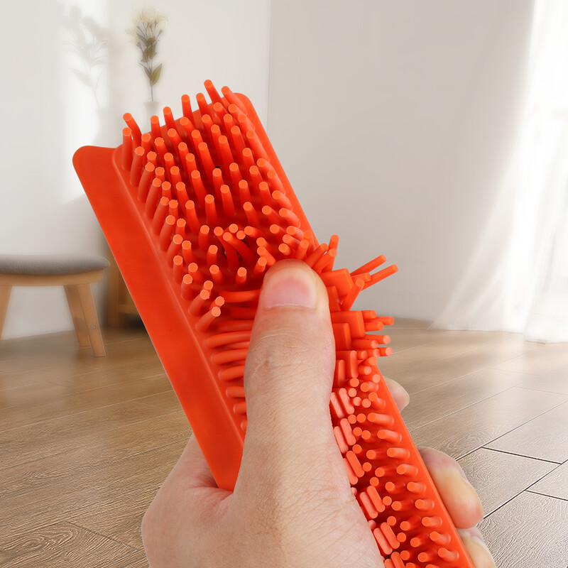 Stumiama silikoninė šluota guminė šluota be įbrėžimų Šereliai naminių gyvūnėlių plaukų šalinimas guminė šluota grindims kilimai plytelės langai sodų šlavimas