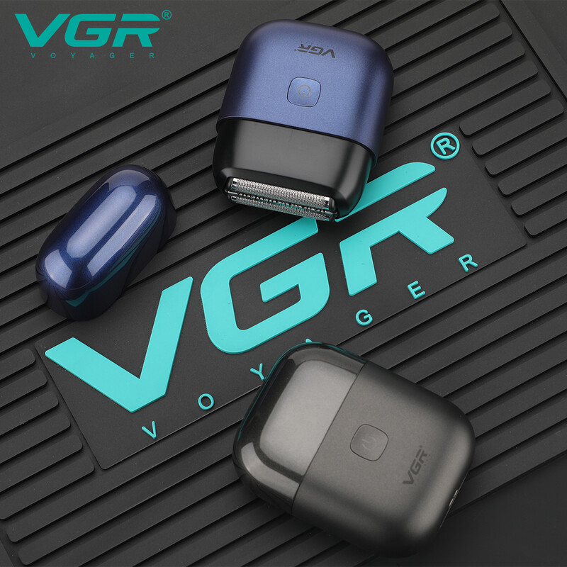 VGR Hair Shaver Професионална самобръсначка Електрическа самобръсначка Преносим тример за брада Водоустойчива машина за бръснене Мини самобръсначка за мъже V-340