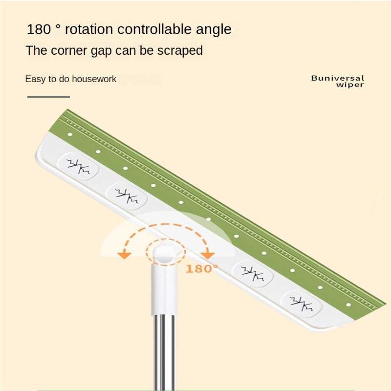 Nauja silikoninė šluota pailgina grindų valymo valytuvą naminių gyvūnėlių plaukų dulkių šluotos vonios kambario grindų valytuvai buitinio valymo įrankiai