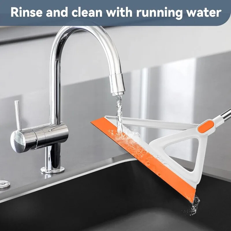 Daugiafunkcinė „Magic“ šluota, valytuvo šluota grindims, „Magic Broom“ šlavimo mašina svetainei, virtuvei, vonios kambariui – lengvai išdžiovinkite stiklą