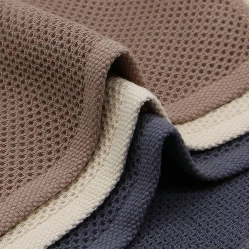 2tk 34*34cm kärgstruktuuriga puuvillane nõudepesurätik Pehme imav käterätik Kiiresti kuivav Koduköök Tõhus puhastuslapi tööriist